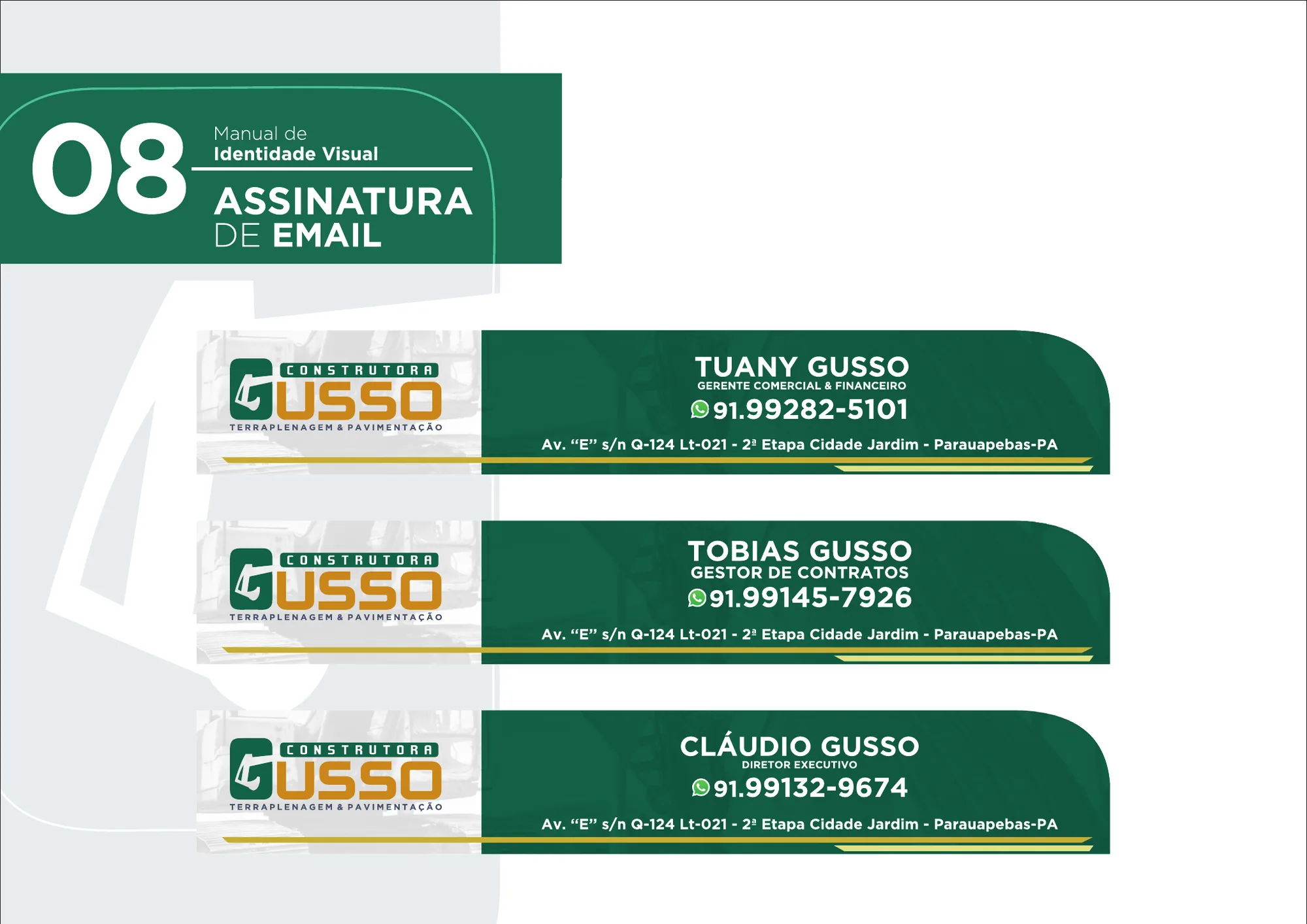Construtora Gusso, peça 9